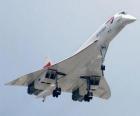 Concorde süpersonik jet uçakları